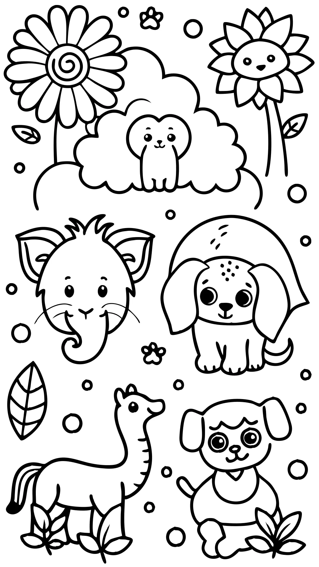 coloriages gratuits pour les animaux